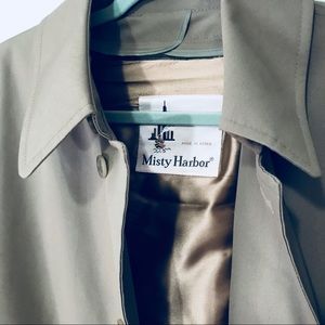 - VINTAGE, MISTY HARBOR, TAN TRENCH/RAIN